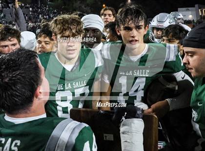 Thumbnail 3 in De La Salle vs. Pittsburg (CIF NCS Open Final) photogallery.