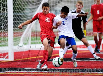 Thumbnail 2 in Nixa vs Carthage (Gateway City Soccer Classic) photogallery.