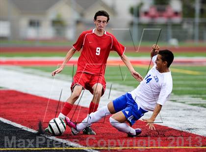 Thumbnail 3 in Nixa vs Carthage (Gateway City Soccer Classic) photogallery.