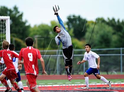 Thumbnail 3 in Nixa vs Carthage (Gateway City Soccer Classic) photogallery.