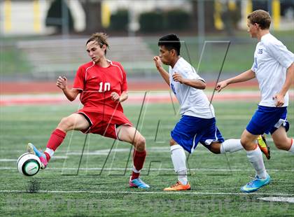 Thumbnail 1 in Nixa vs Carthage (Gateway City Soccer Classic) photogallery.