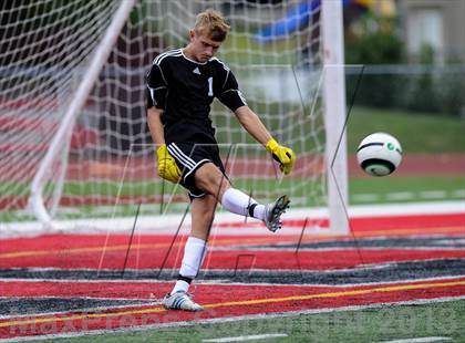 Thumbnail 1 in Nixa vs Carthage (Gateway City Soccer Classic) photogallery.