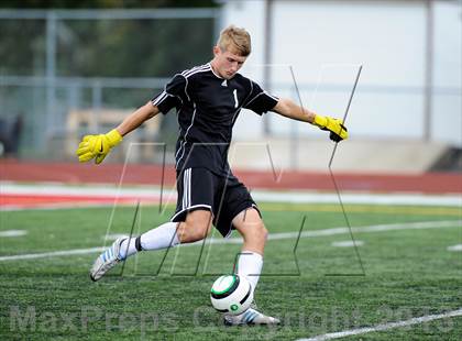 Thumbnail 1 in Nixa vs Carthage (Gateway City Soccer Classic) photogallery.
