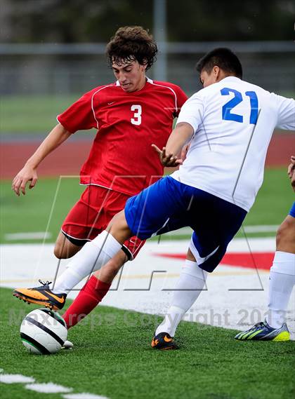 Thumbnail 3 in Nixa vs Carthage (Gateway City Soccer Classic) photogallery.