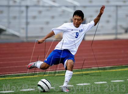 Thumbnail 1 in Nixa vs Carthage (Gateway City Soccer Classic) photogallery.