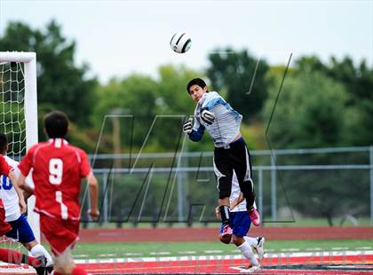 Thumbnail 1 in Nixa vs Carthage (Gateway City Soccer Classic) photogallery.