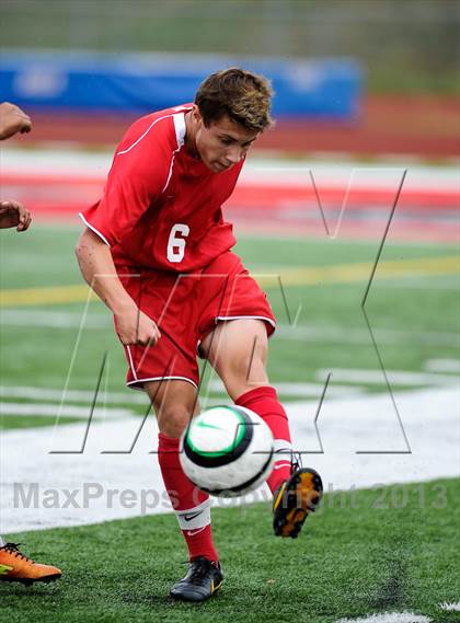 Thumbnail 3 in Nixa vs Carthage (Gateway City Soccer Classic) photogallery.