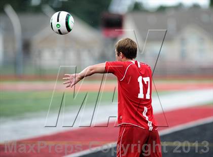 Thumbnail 1 in Nixa vs Carthage (Gateway City Soccer Classic) photogallery.