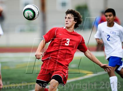 Thumbnail 1 in Nixa vs Carthage (Gateway City Soccer Classic) photogallery.