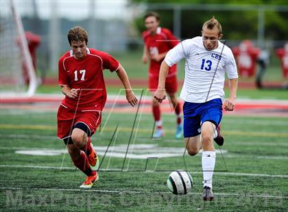 Thumbnail 3 in Nixa vs Carthage (Gateway City Soccer Classic) photogallery.