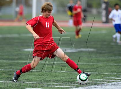 Thumbnail 1 in Nixa vs Carthage (Gateway City Soccer Classic) photogallery.
