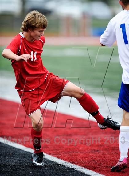 Thumbnail 3 in Nixa vs Carthage (Gateway City Soccer Classic) photogallery.