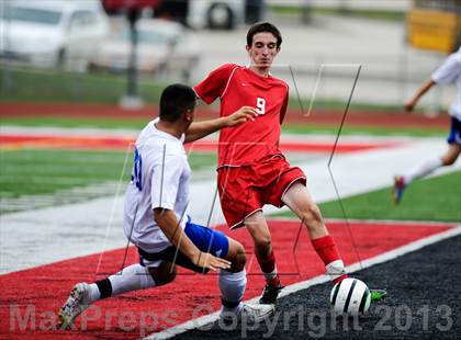 Thumbnail 1 in Nixa vs Carthage (Gateway City Soccer Classic) photogallery.