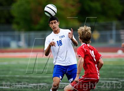 Thumbnail 1 in Nixa vs Carthage (Gateway City Soccer Classic) photogallery.