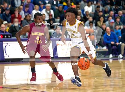 Thumbnail 1 in Althoff Catholic vs. Hazelwood East (Prairie Farms Holiday Basketball Classic) photogallery.