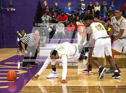 Thumbnail 2 in Althoff Catholic vs. Hazelwood East (Prairie Farms Holiday Basketball Classic) photogallery.