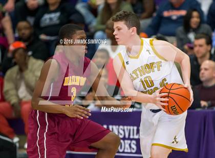 Thumbnail 1 in Althoff Catholic vs. Hazelwood East (Prairie Farms Holiday Basketball Classic) photogallery.