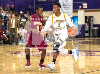 Thumbnail 3 in Althoff Catholic vs. Hazelwood East (Prairie Farms Holiday Basketball Classic) photogallery.