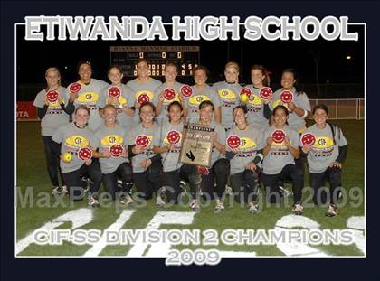 Thumbnail 1 in Etiwanda vs. Vista Murrieta (CIF SS D2 Final) photogallery.