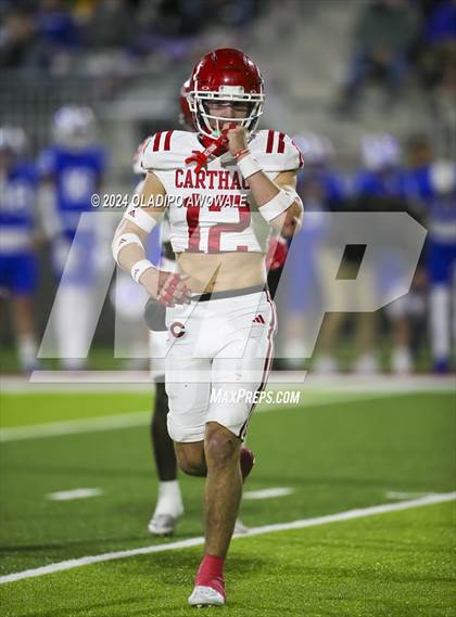 Thumbnail 2 in Carthage @ Krum (UIL Football 4A D2 Region 2 Area Playoff) photogallery.