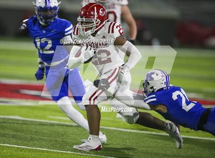 Thumbnail 2 in Carthage @ Krum (UIL Football 4A D2 Region 2 Area Playoff) photogallery.