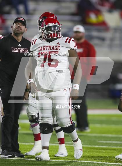 Thumbnail 3 in Carthage @ Krum (UIL Football 4A D2 Region 2 Area Playoff) photogallery.