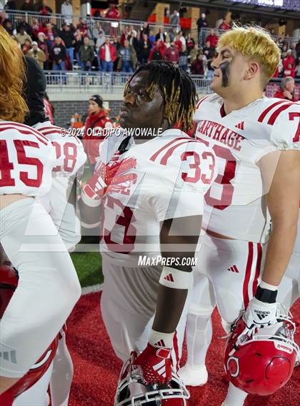 Thumbnail 2 in Carthage @ Krum (UIL Football 4A D2 Region 2 Area Playoff) photogallery.