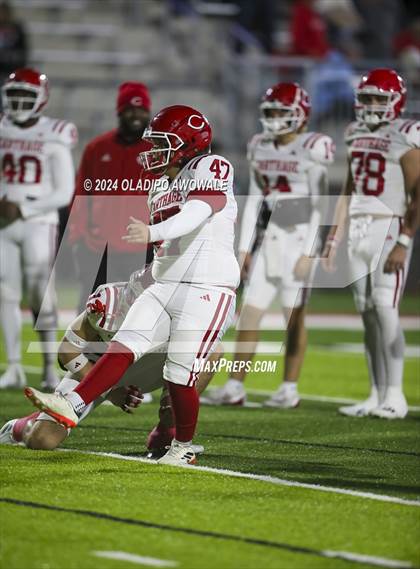 Thumbnail 1 in Carthage @ Krum (UIL Football 4A D2 Region 2 Area Playoff) photogallery.