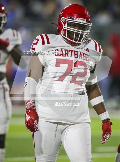 Thumbnail 3 in Carthage @ Krum (UIL Football 4A D2 Region 2 Area Playoff) photogallery.
