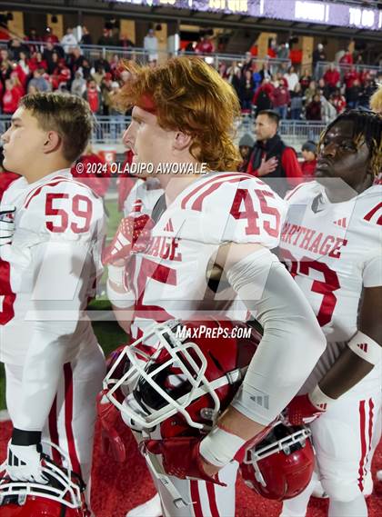 Thumbnail 1 in Carthage @ Krum (UIL Football 4A D2 Region 2 Area Playoff) photogallery.