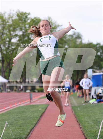 Thumbnail 1 in CHSAA Track & Field 5A Championships (Girls Long Jump) photogallery.
