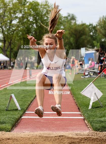 Thumbnail 1 in CHSAA Track & Field 5A Championships (Girls Long Jump) photogallery.