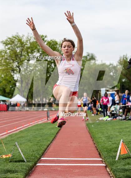 Thumbnail 2 in CHSAA Track & Field 5A Championships (Girls Long Jump) photogallery.