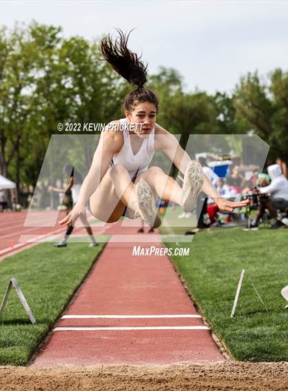 Thumbnail 3 in CHSAA Track & Field 5A Championships (Girls Long Jump) photogallery.