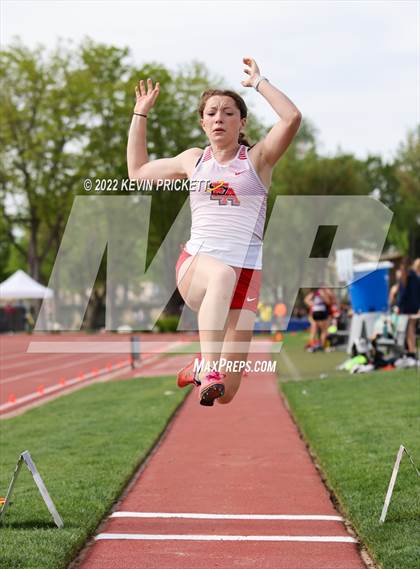 Thumbnail 3 in CHSAA Track & Field 5A Championships (Girls Long Jump) photogallery.