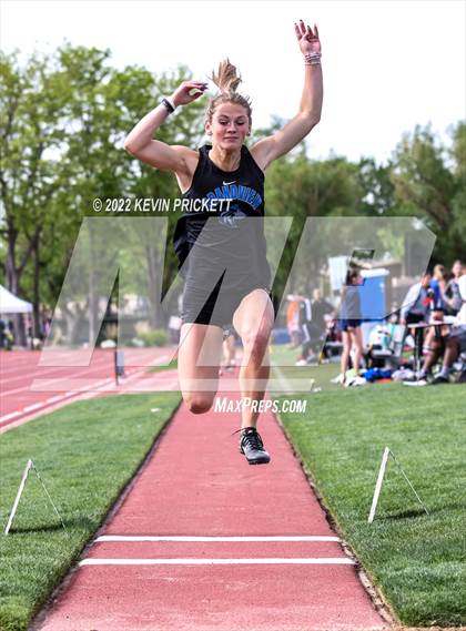 Thumbnail 1 in CHSAA Track & Field 5A Championships (Girls Long Jump) photogallery.