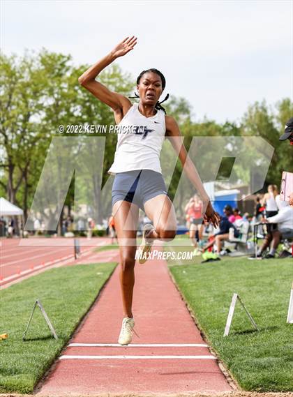 Thumbnail 3 in CHSAA Track & Field 5A Championships (Girls Long Jump) photogallery.