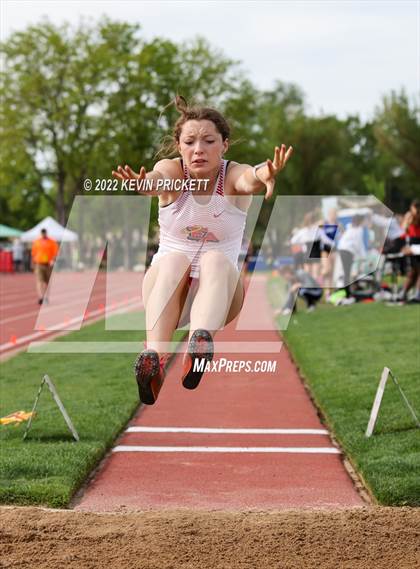 Thumbnail 2 in CHSAA Track & Field 5A Championships (Girls Long Jump) photogallery.