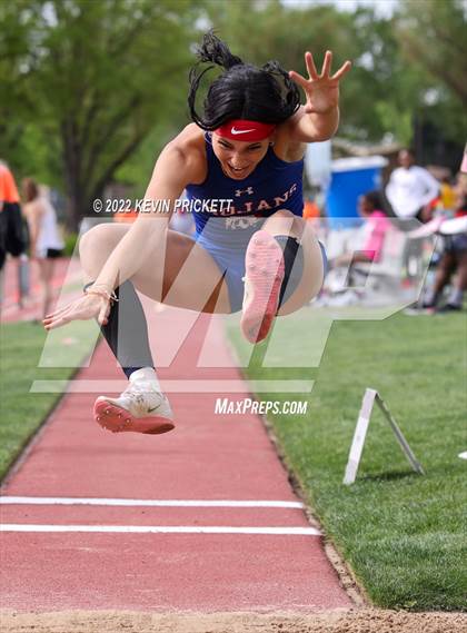 Thumbnail 3 in CHSAA Track & Field 5A Championships (Girls Long Jump) photogallery.