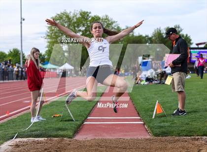 Thumbnail 1 in CHSAA Track & Field 5A Championships (Girls Long Jump) photogallery.