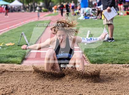 Thumbnail 3 in CHSAA Track & Field 5A Championships (Girls Long Jump) photogallery.
