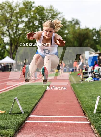Thumbnail 2 in CHSAA Track & Field 5A Championships (Girls Long Jump) photogallery.