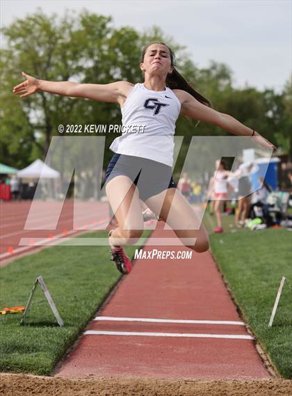 Thumbnail 1 in CHSAA Track & Field 5A Championships (Girls Long Jump) photogallery.
