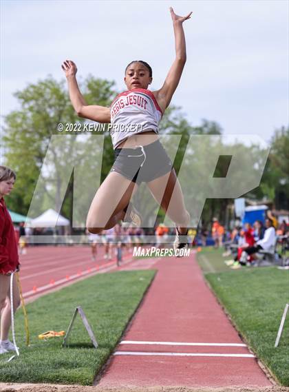 Thumbnail 1 in CHSAA Track & Field 5A Championships (Girls Long Jump) photogallery.
