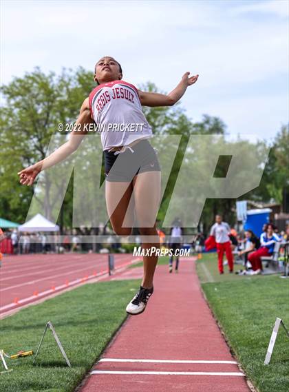 Thumbnail 1 in CHSAA Track & Field 5A Championships (Girls Long Jump) photogallery.