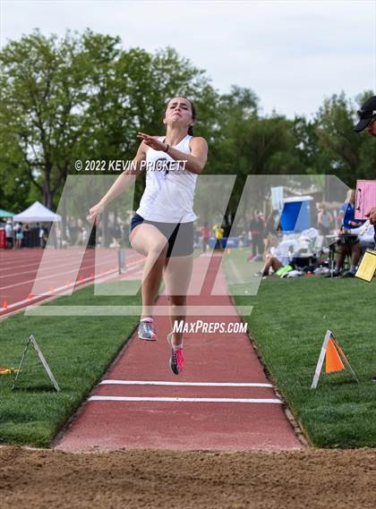 Thumbnail 2 in CHSAA Track & Field 5A Championships (Girls Long Jump) photogallery.