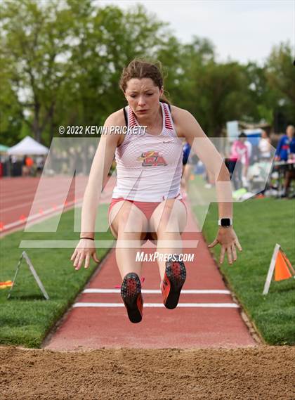 Thumbnail 1 in CHSAA Track & Field 5A Championships (Girls Long Jump) photogallery.