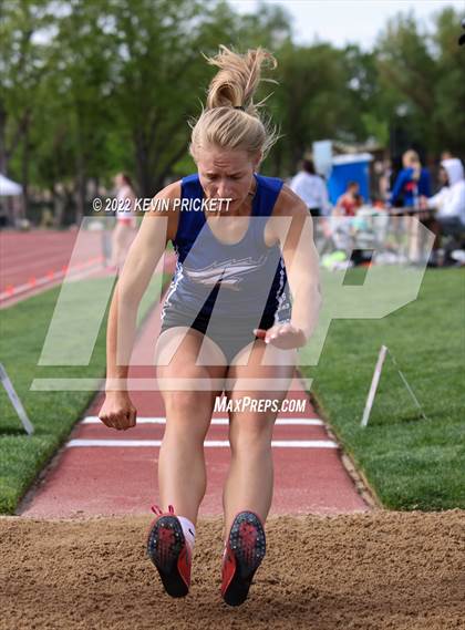 Thumbnail 2 in CHSAA Track & Field 5A Championships (Girls Long Jump) photogallery.