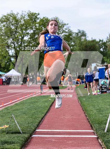 Thumbnail 1 in CHSAA Track & Field 5A Championships (Girls Long Jump) photogallery.