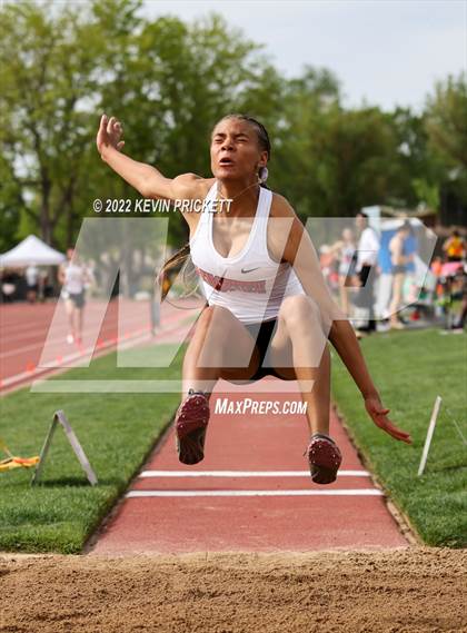 Thumbnail 1 in CHSAA Track & Field 5A Championships (Girls Long Jump) photogallery.